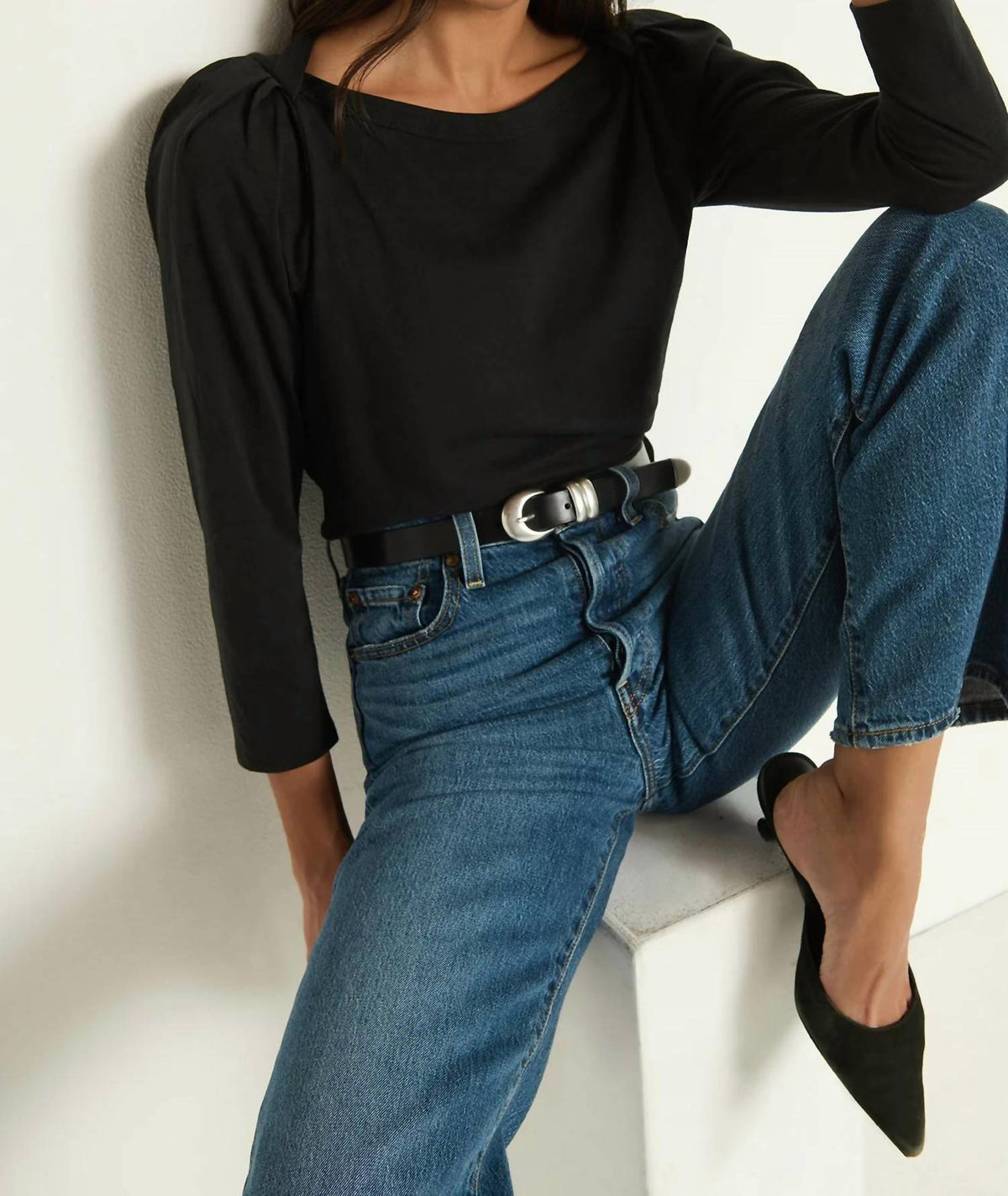 Nation Ltd - Amelie Envelope Neck Top