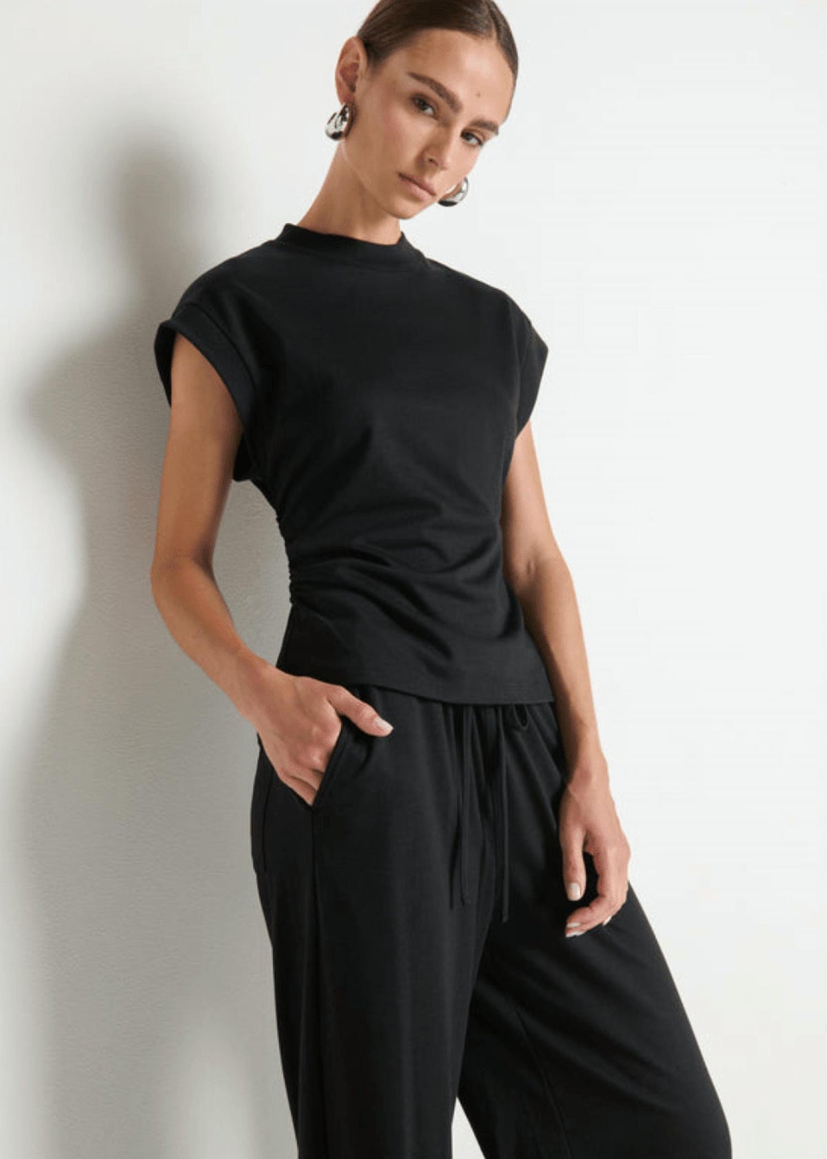 Nation Ltd - Andrea side shirred top