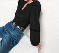 Nation Ltd - Arden Long Sleeve Blouse