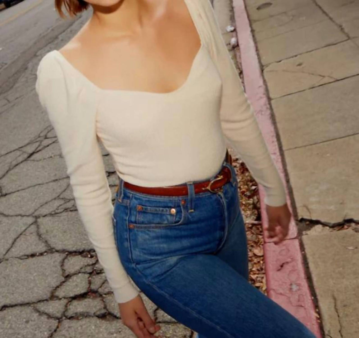 Nation Ltd - Ashlyn Sweetheart Top