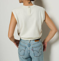 Nation Ltd - Billie Sleeveless Sweatshirt - blouses - clothing - cotton
