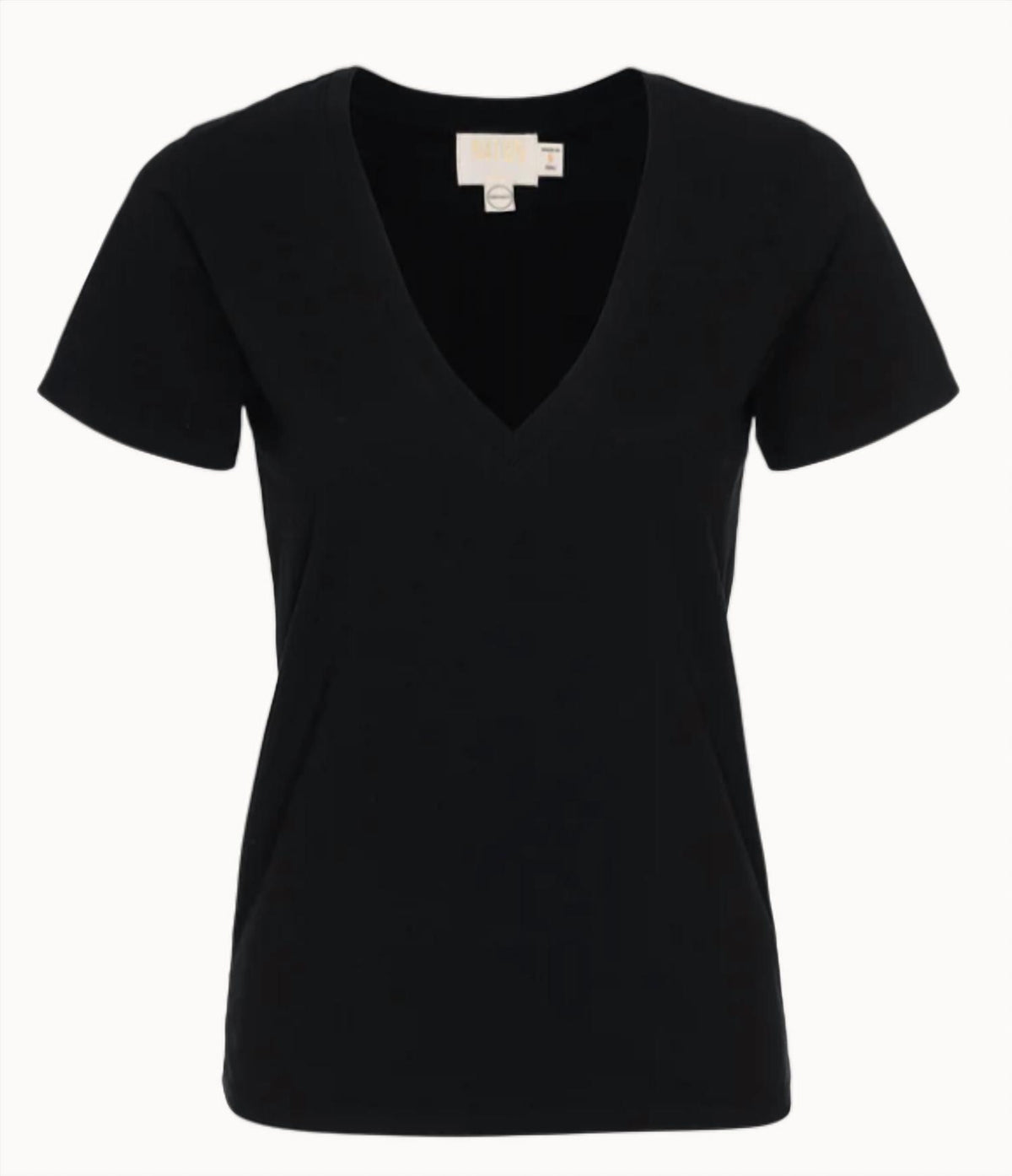 Nation Ltd - Blair Short Sleeve Slim V Tee