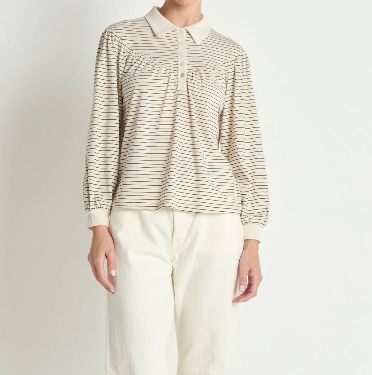 Nation Ltd - Cecilia Collared Top