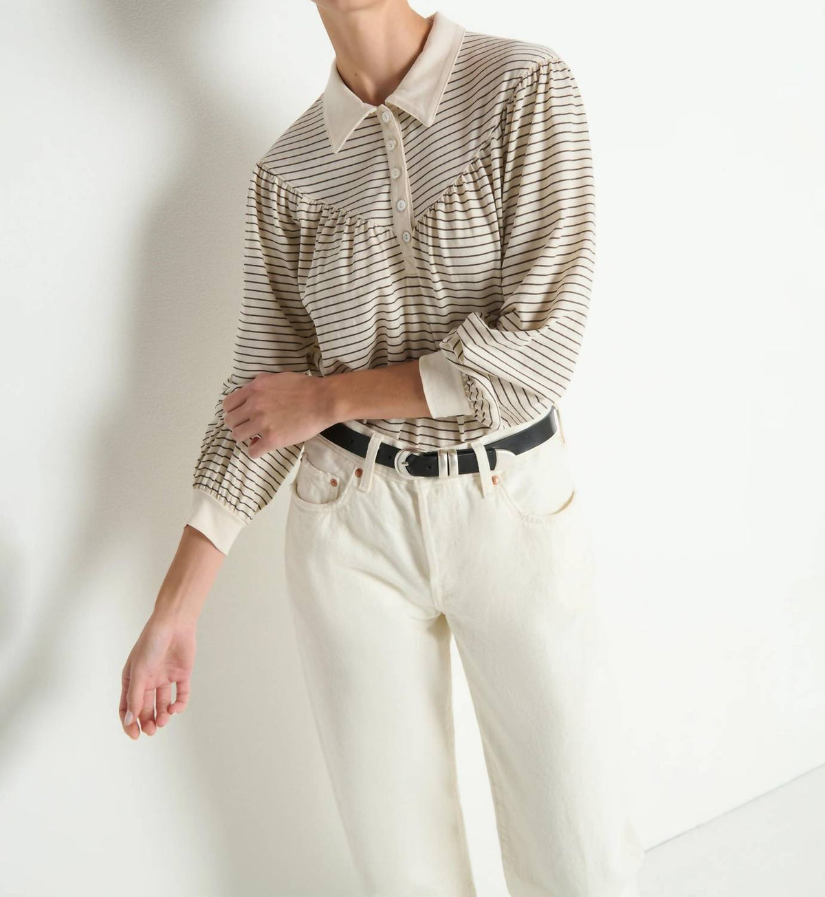 Nation Ltd - Cecilia Collared Top