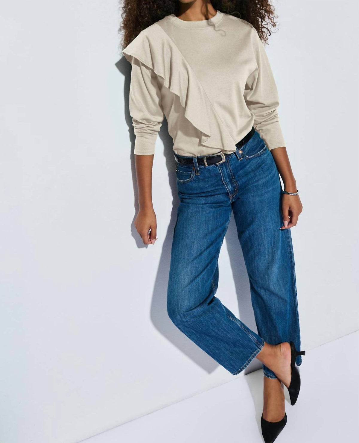 Nation Ltd - Farrah Flounce Top
