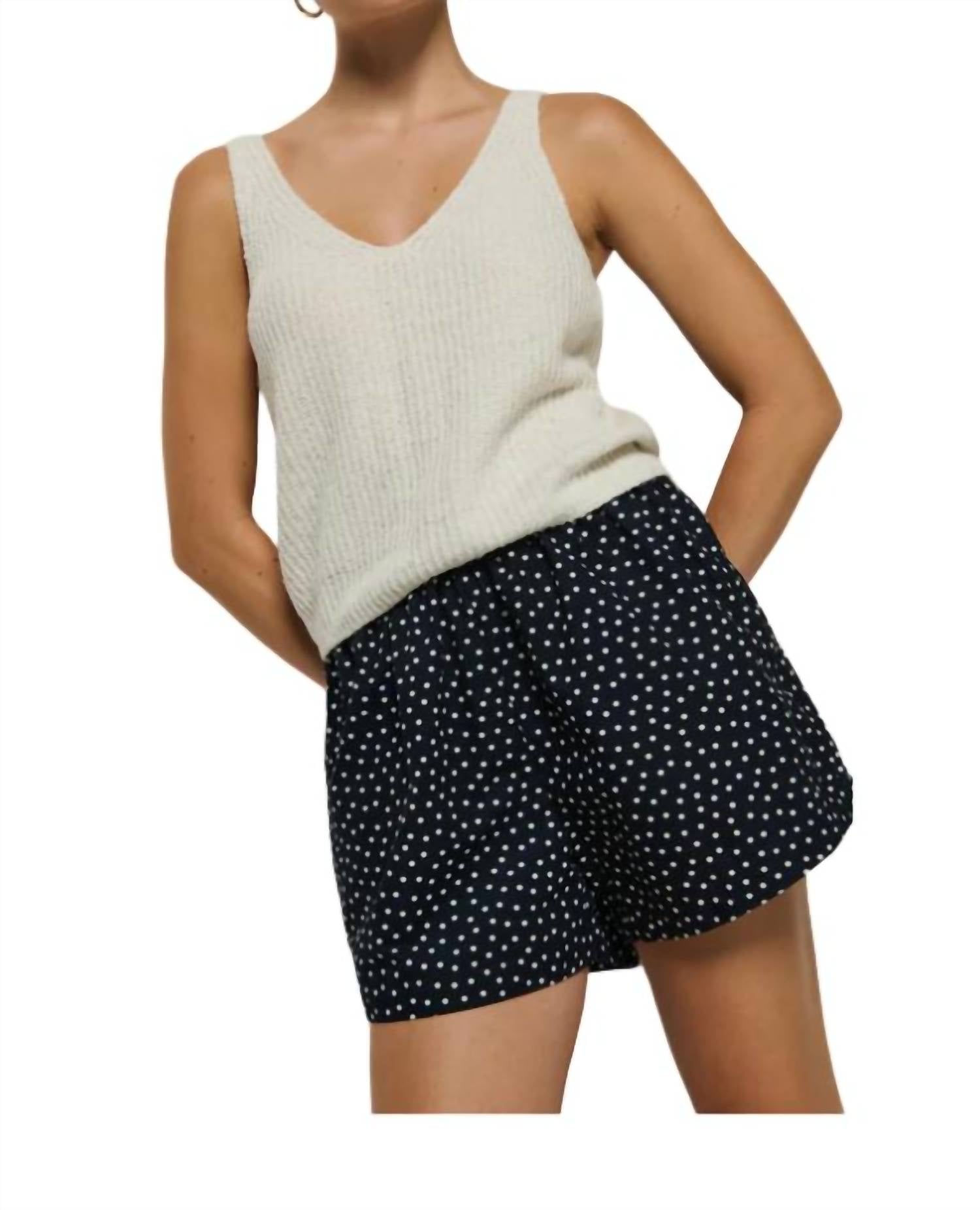 Nation Ltd - Flynn High Waist Short - black - clothing - cotton