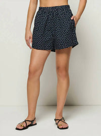 Nation Ltd - Flynn High Waist Short - black - clothing - cotton