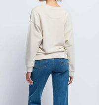 Nation Ltd - Jovie Classic Round Neck Sweatshirt - clothing - cotton - blend - hoodies