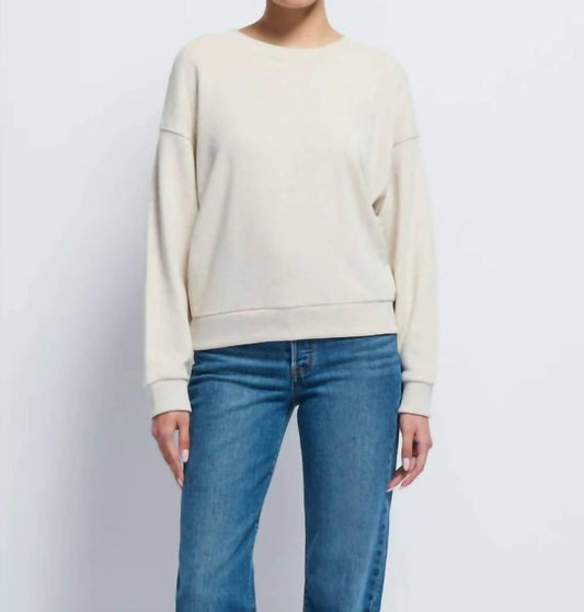 Nation Ltd - Jovie Classic Round Neck Sweatshirt - clothing - cotton - blend - hoodies