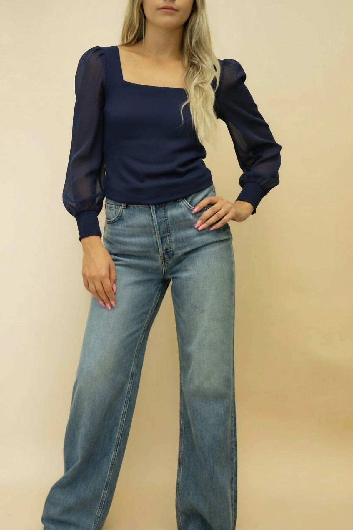Nation Ltd - Laura Long Sleeve Top