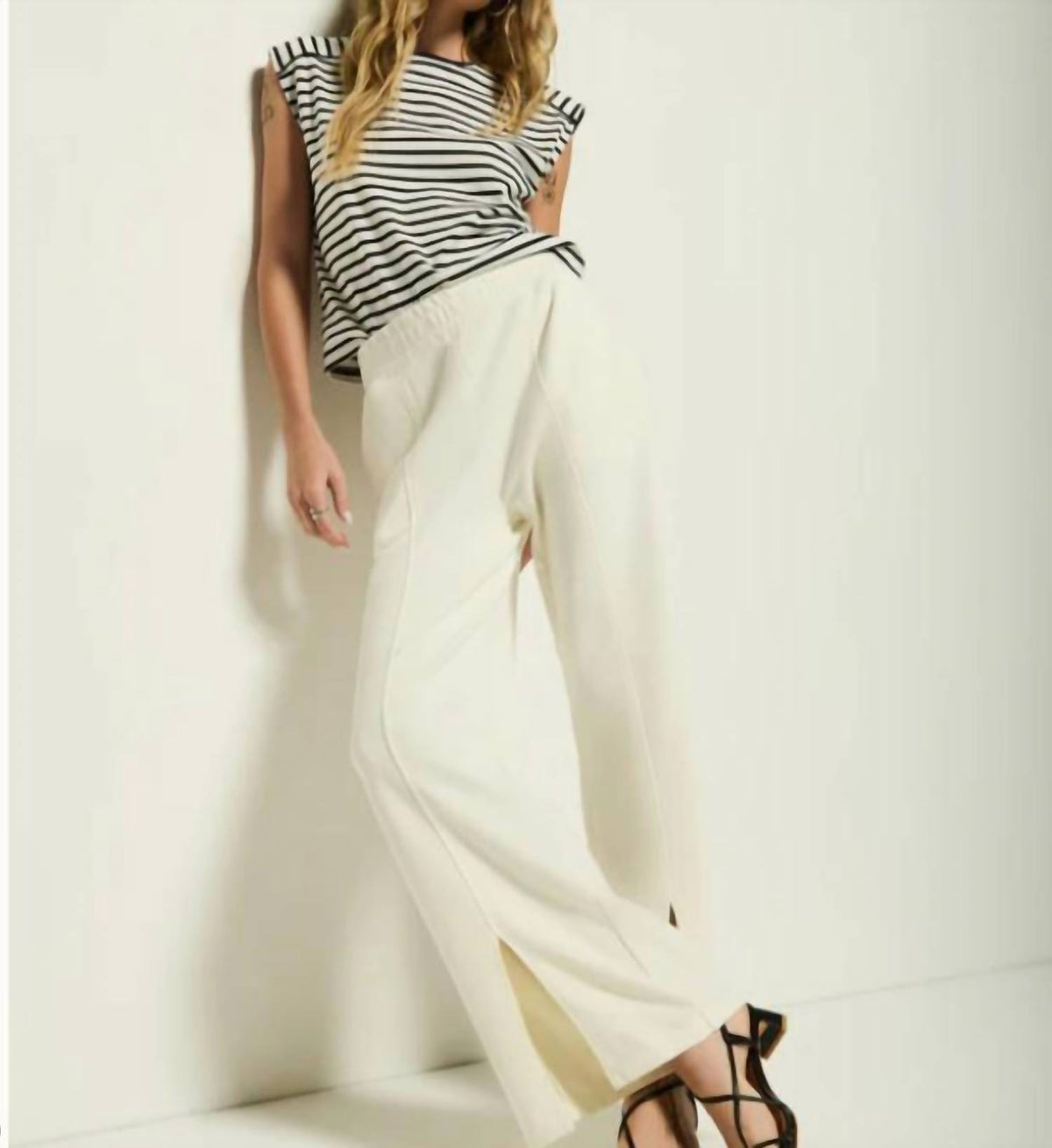 Nation Ltd - Lincoln Front Slit Pant