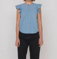 Nation Ltd - Lindsey Cap Sleeve Blouse