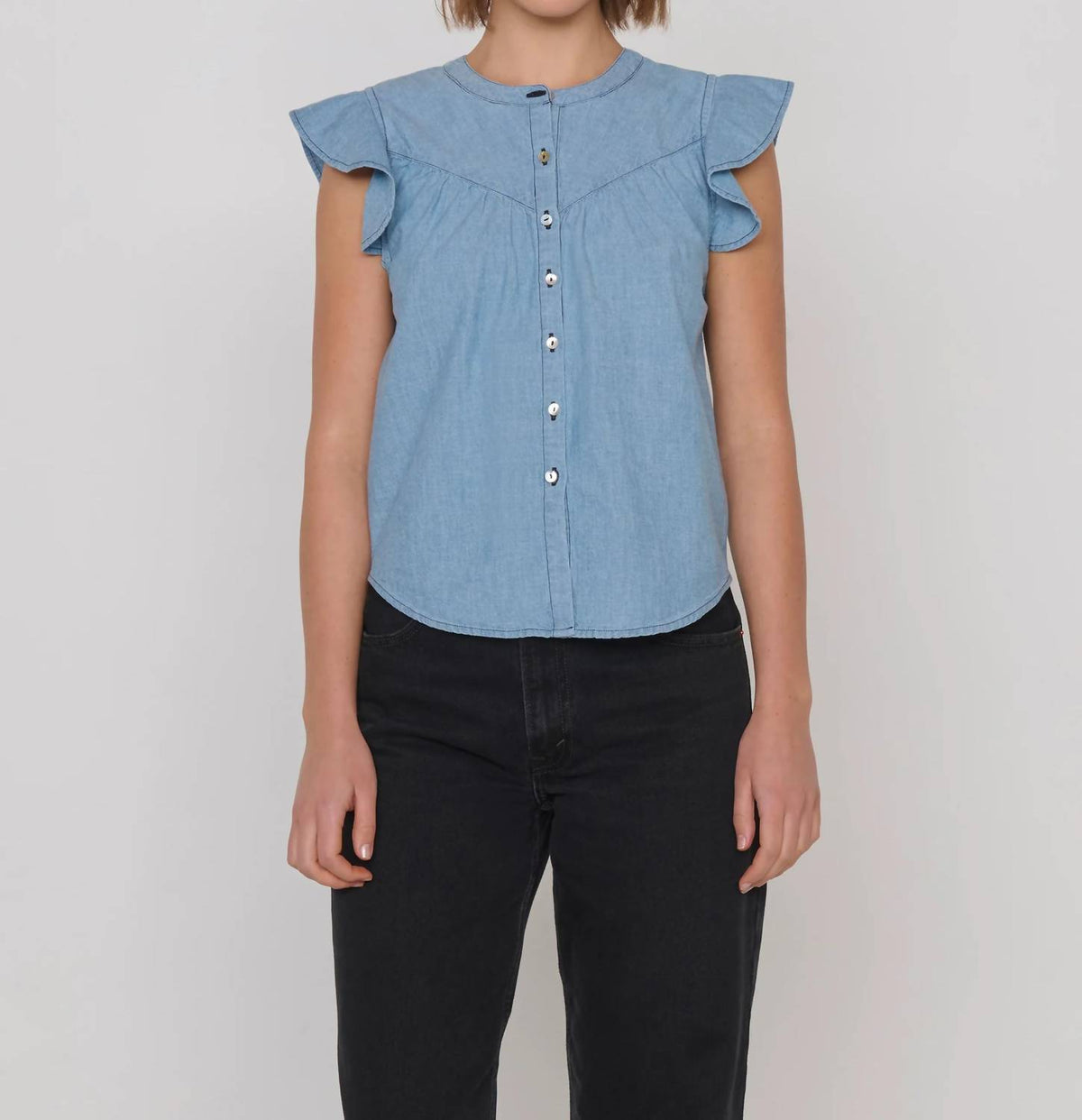 Nation Ltd - Lindsey Cap Sleeve Blouse
