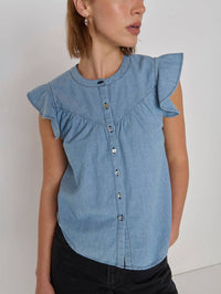 Nation Ltd - Lindsey Cap Sleeve Blouse