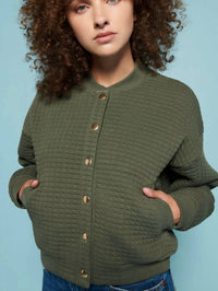 Nation Ltd - Logan Oversized Bomber Jacket
