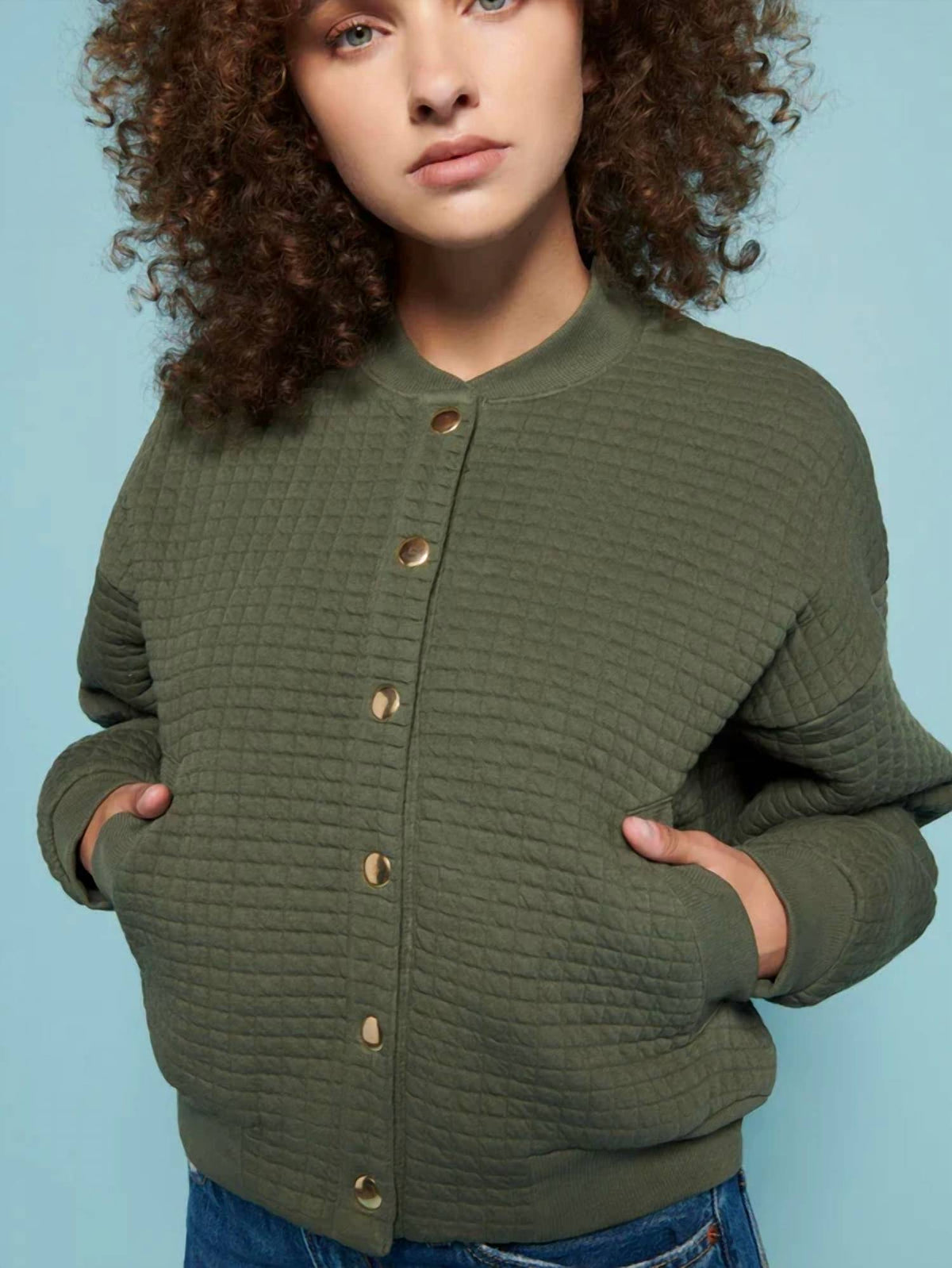 Nation Ltd - Logan Oversized Bomber Jacket