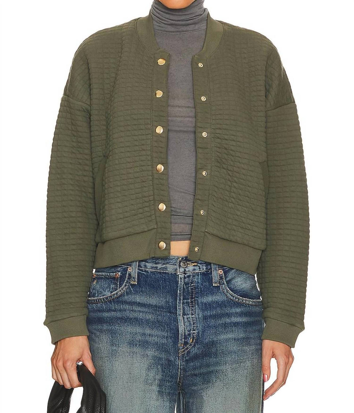 Nation Ltd - Logan Oversized Bomber Jacket