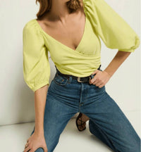 Nation Ltd - Marie Lou Peasant Top