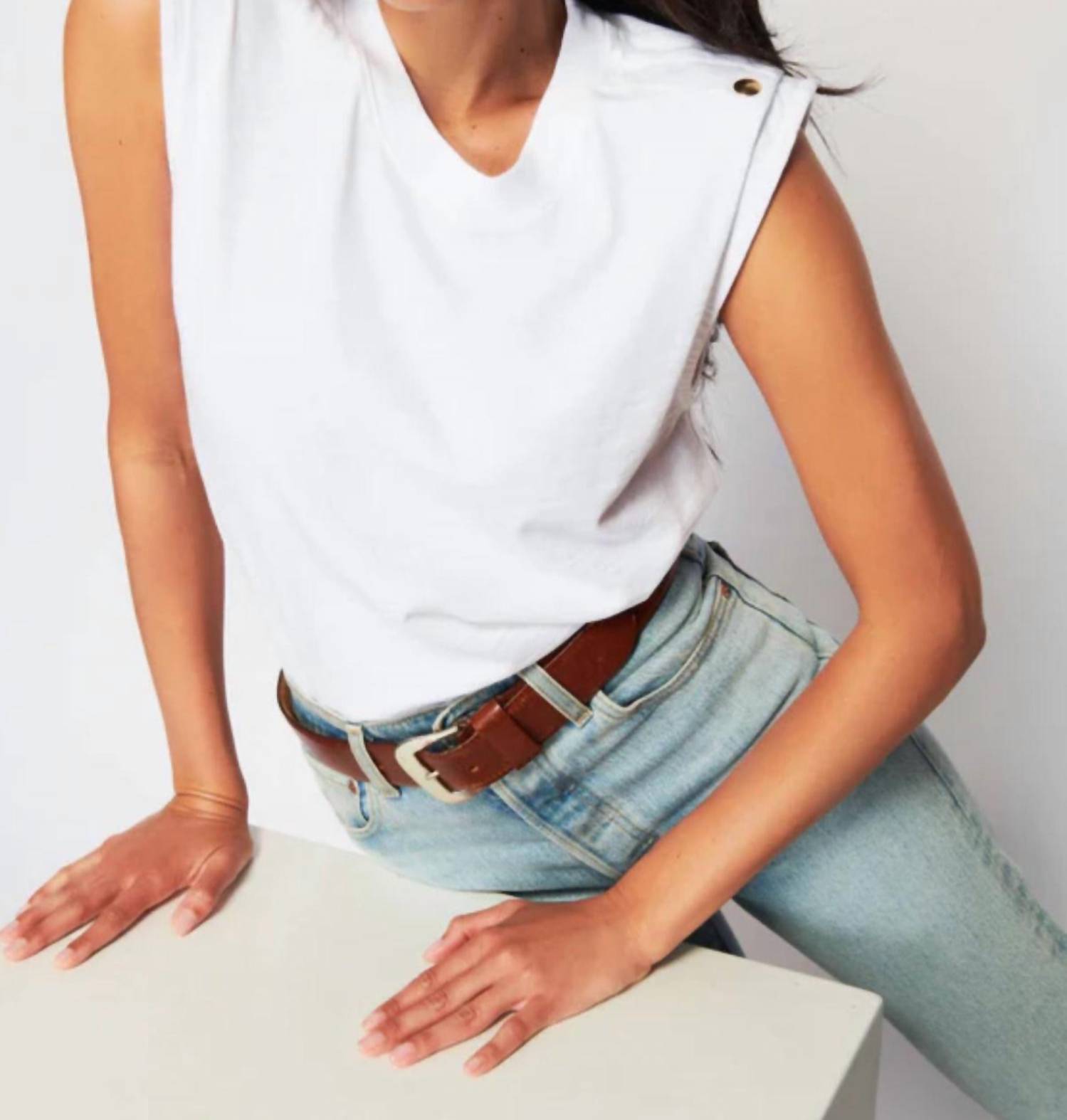 Nation Ltd - Marina Muscle Tee - clothing - cotton - muscle - tees