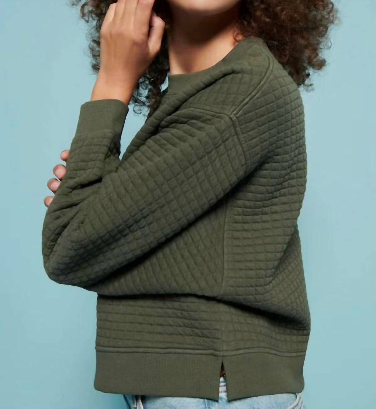 Nation Ltd - Ozzie Quilted Sweatshirt