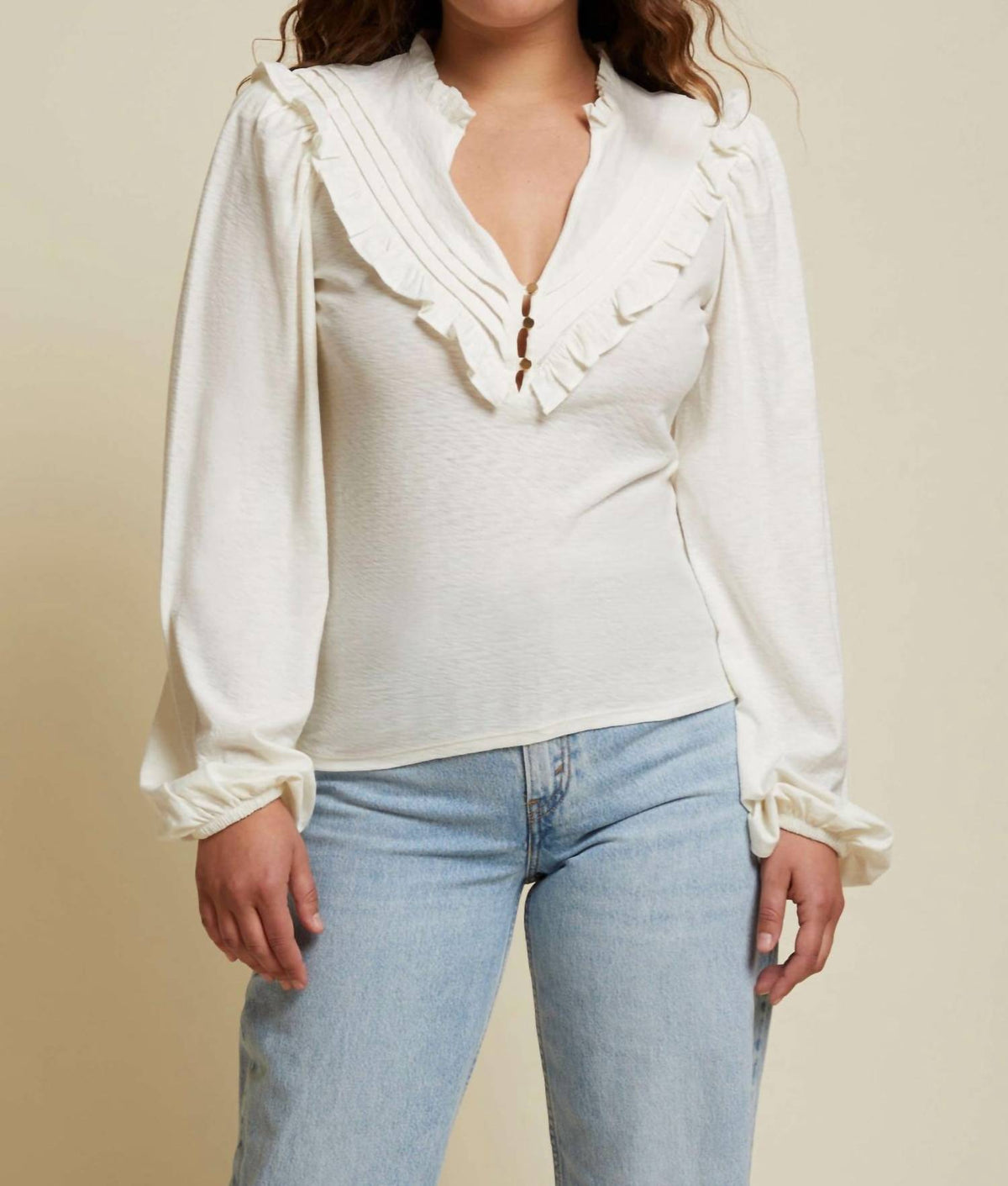 Nation Ltd - Quintana Yoked Top