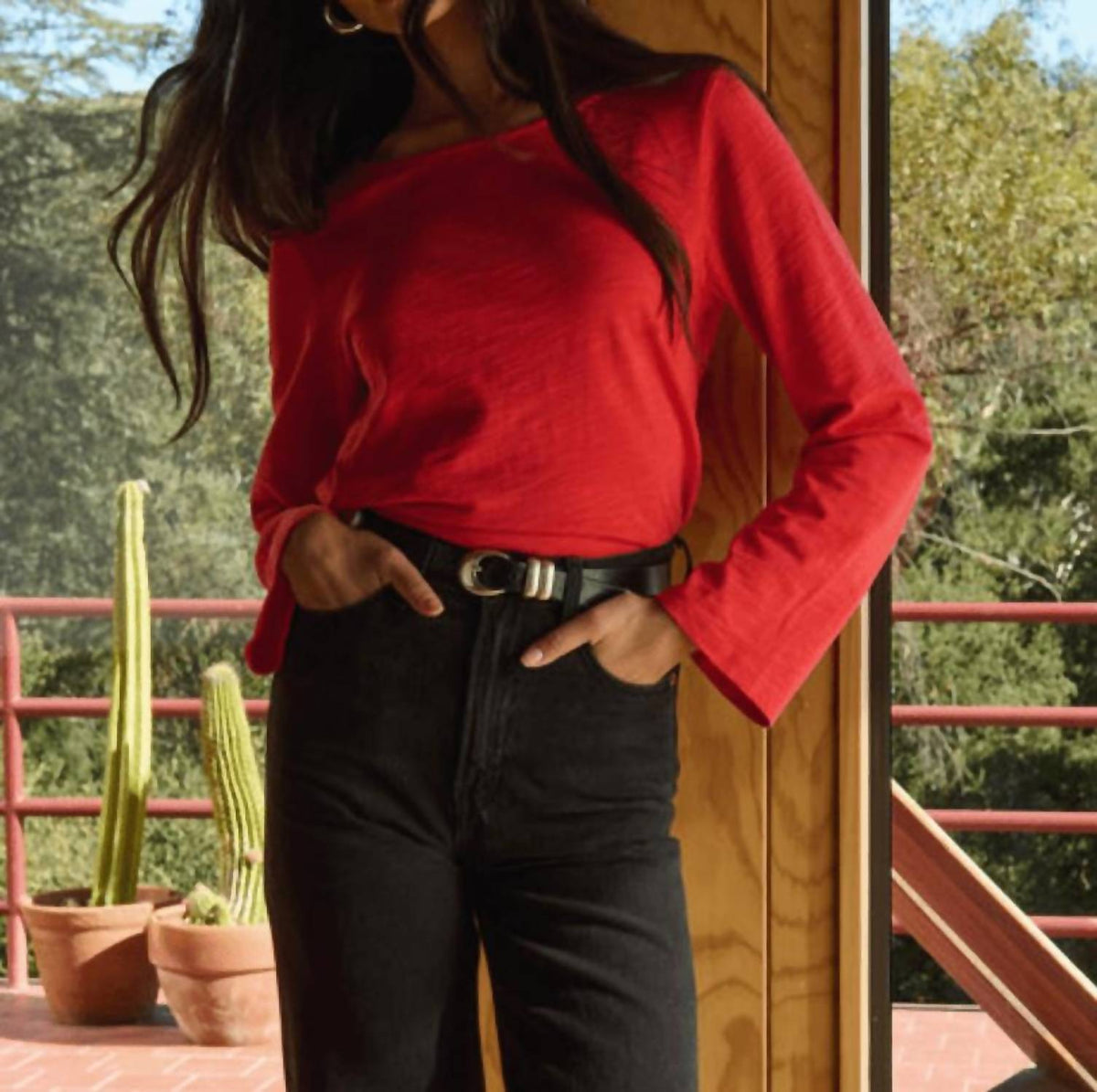 Nation Ltd - Tavin Tie Back Top