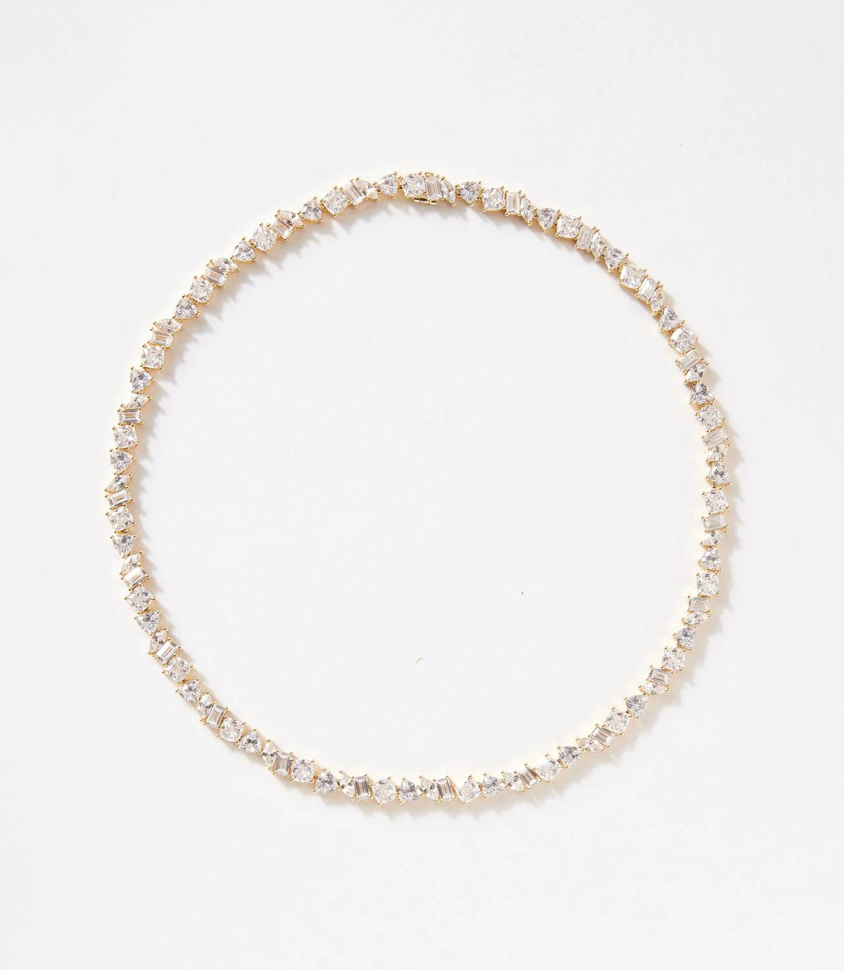 Native Gem - Multi Shaped Tennis Necklace