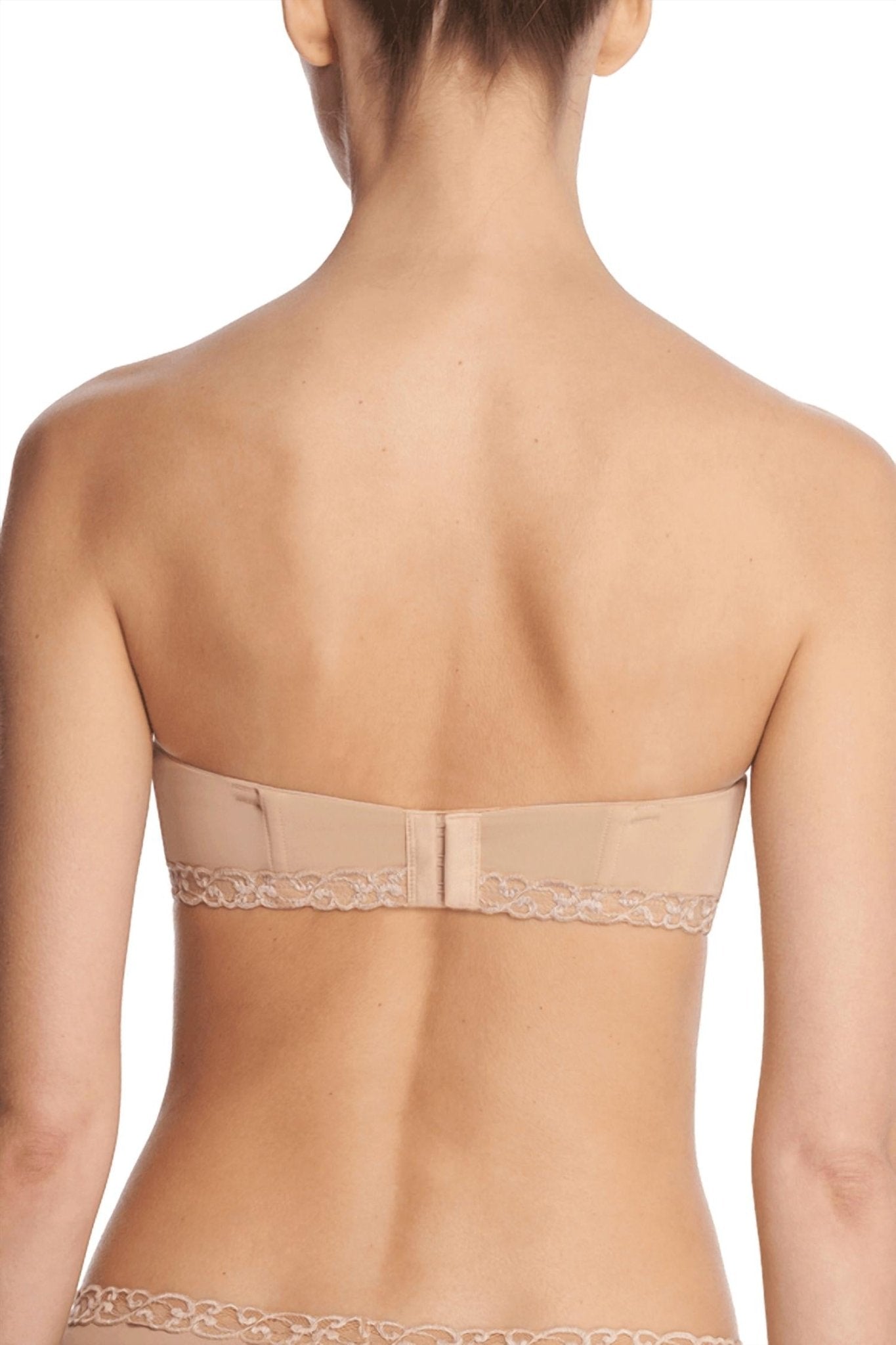 Natori - Pure Luxe Strapless Contour Underwire Bra - beige - bras - clothing