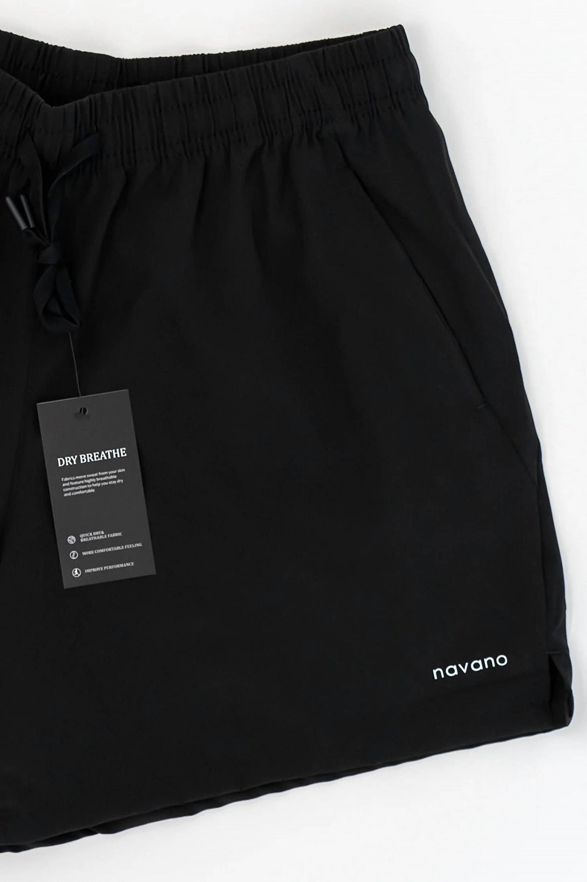 Navano - Men's Pull-on Gym Shorts