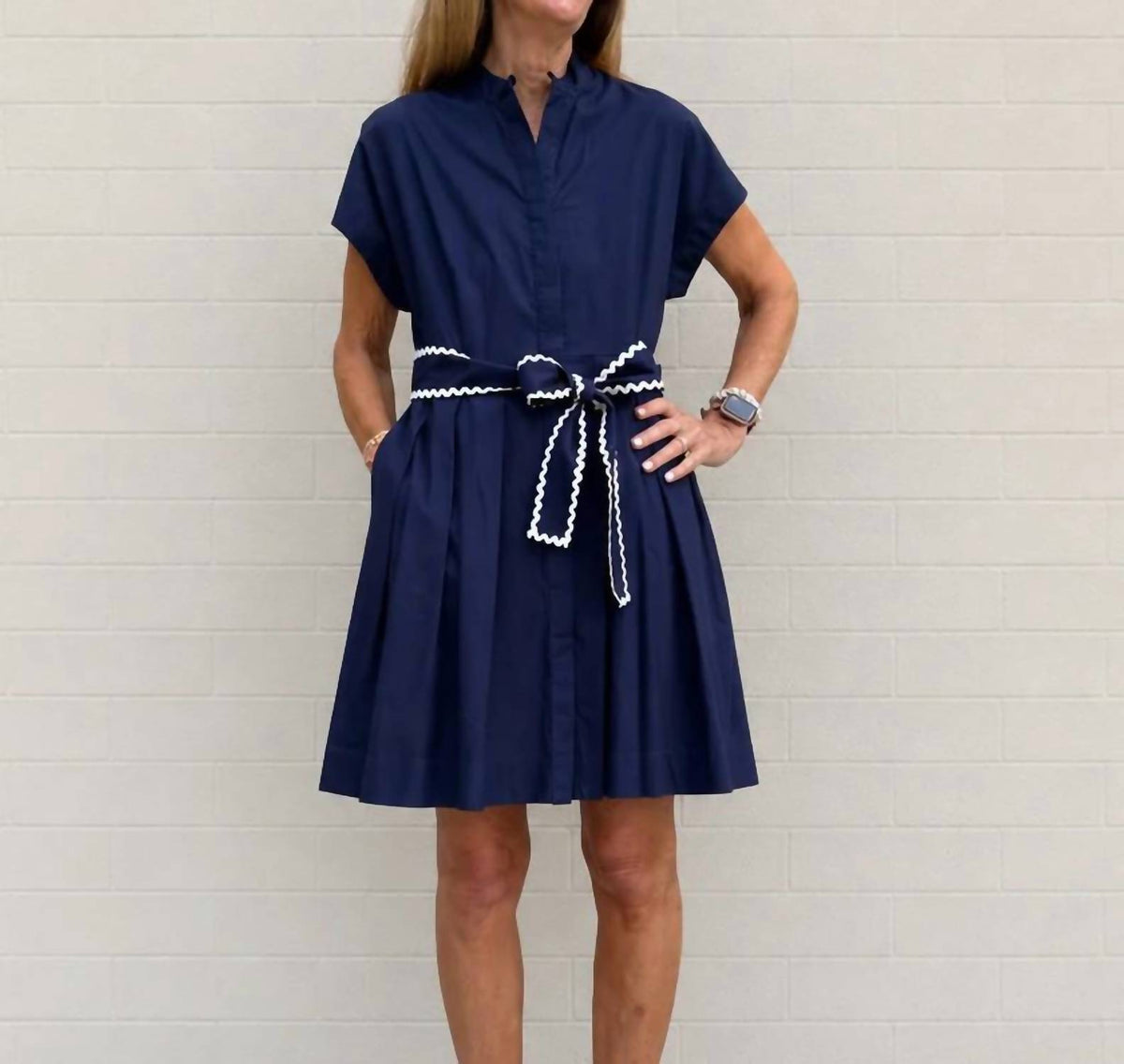 Navybleu - Long Winnie Dress