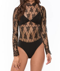 Nbd - Raylynn Bodysuit - black - bodysuits - clothing