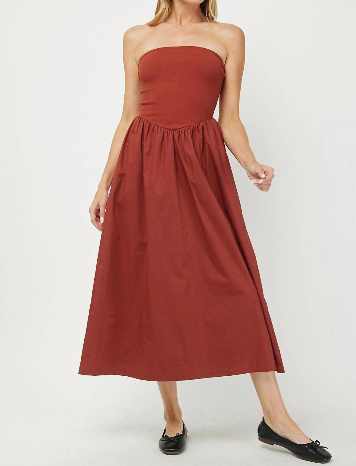 Needii - Cotton Tube Maxi Dress