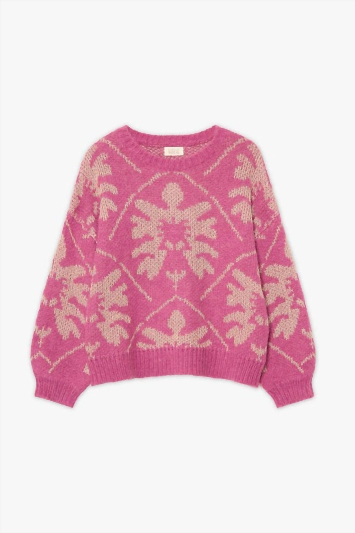 Nekane - Akina Jacquard Lurex Sweater