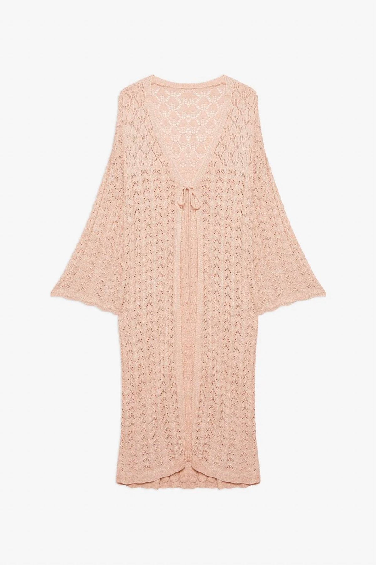 Nekane Nkn - Long Kimono With Openwork Details