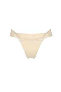 Nelblu - Flora Wide Strap Bikini Bottom - beige - bikinis - clothing