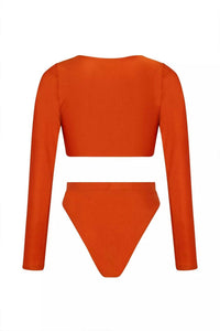 Nelblu - Inocencia V-neck Two-piece Swimsuit