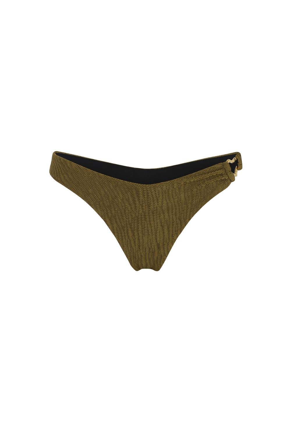 Nelblu - Ondas Crinkle Cheeky Bikini Bottom - bikinis - clothing - directbrandpartner