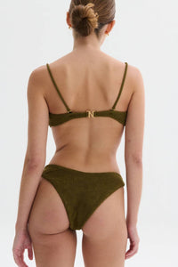 Nelblu - Ondas Crinkle Cheeky Bikini Bottom - bikinis - clothing - directbrandpartner