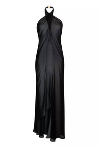 Nelblu - Pareo Fleur Open Front Coverup - black - clothing - coverups