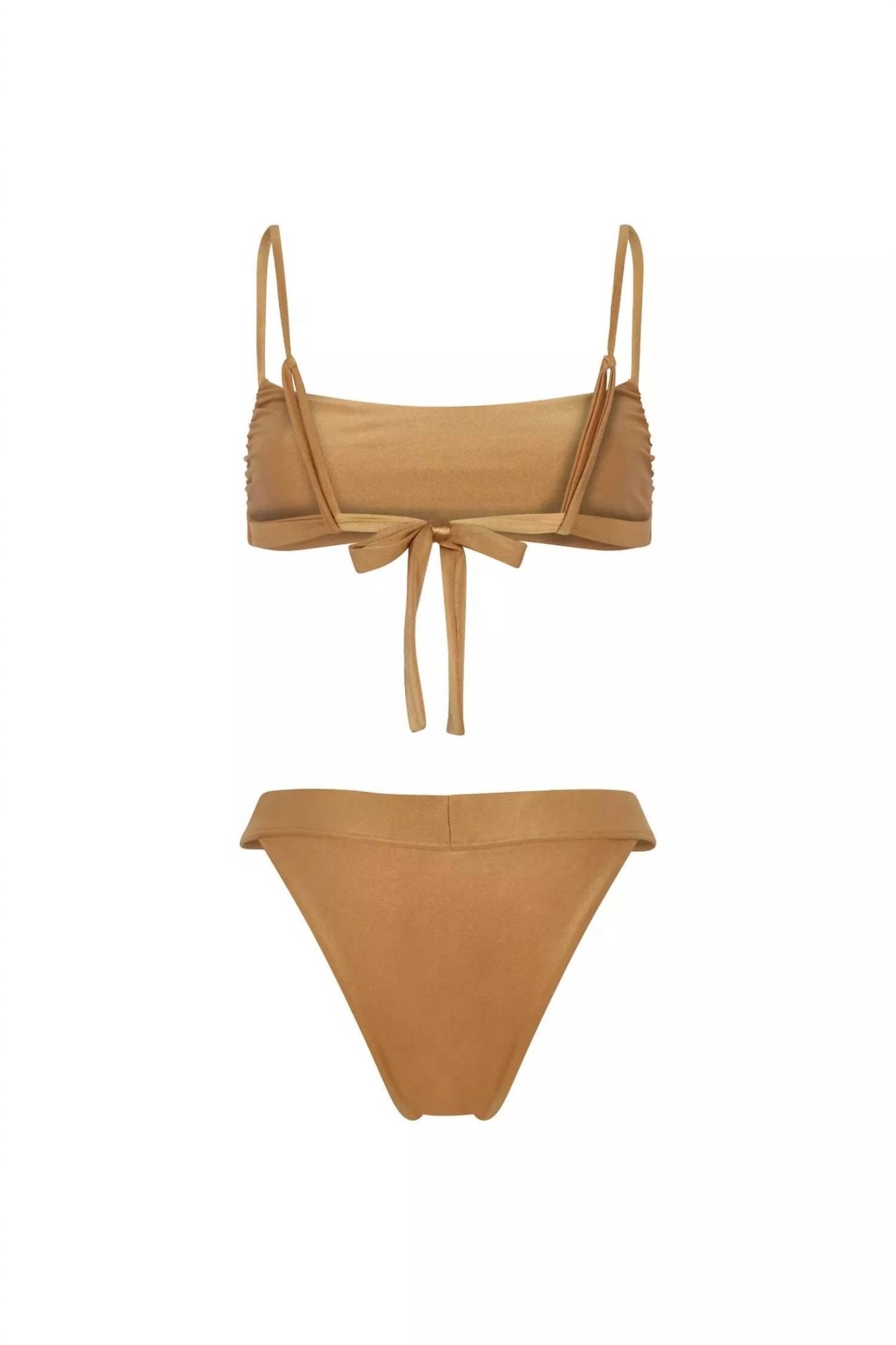 Nelblu - Universo Two Piece Swimsuit - beige - bikinis - clothing