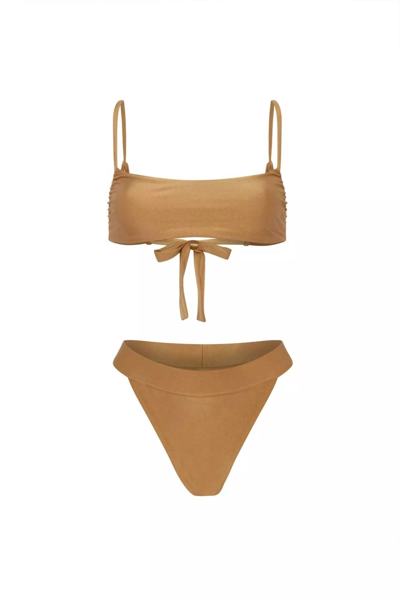 Nelblu - Universo Two Piece Swimsuit - beige - bikinis - clothing