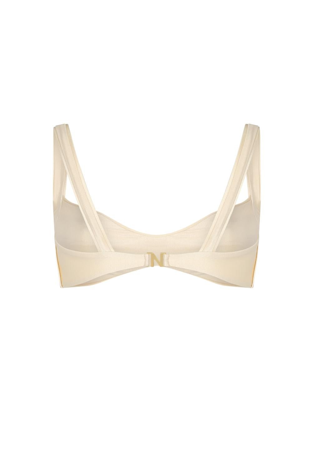 Nelblu - Women's Amanecer Bralette Bikini Top - beige - bikinis - clothing