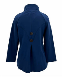 Neon Buddha - Women's Clean Lines Jacket - blue - casual - jacket - clothing