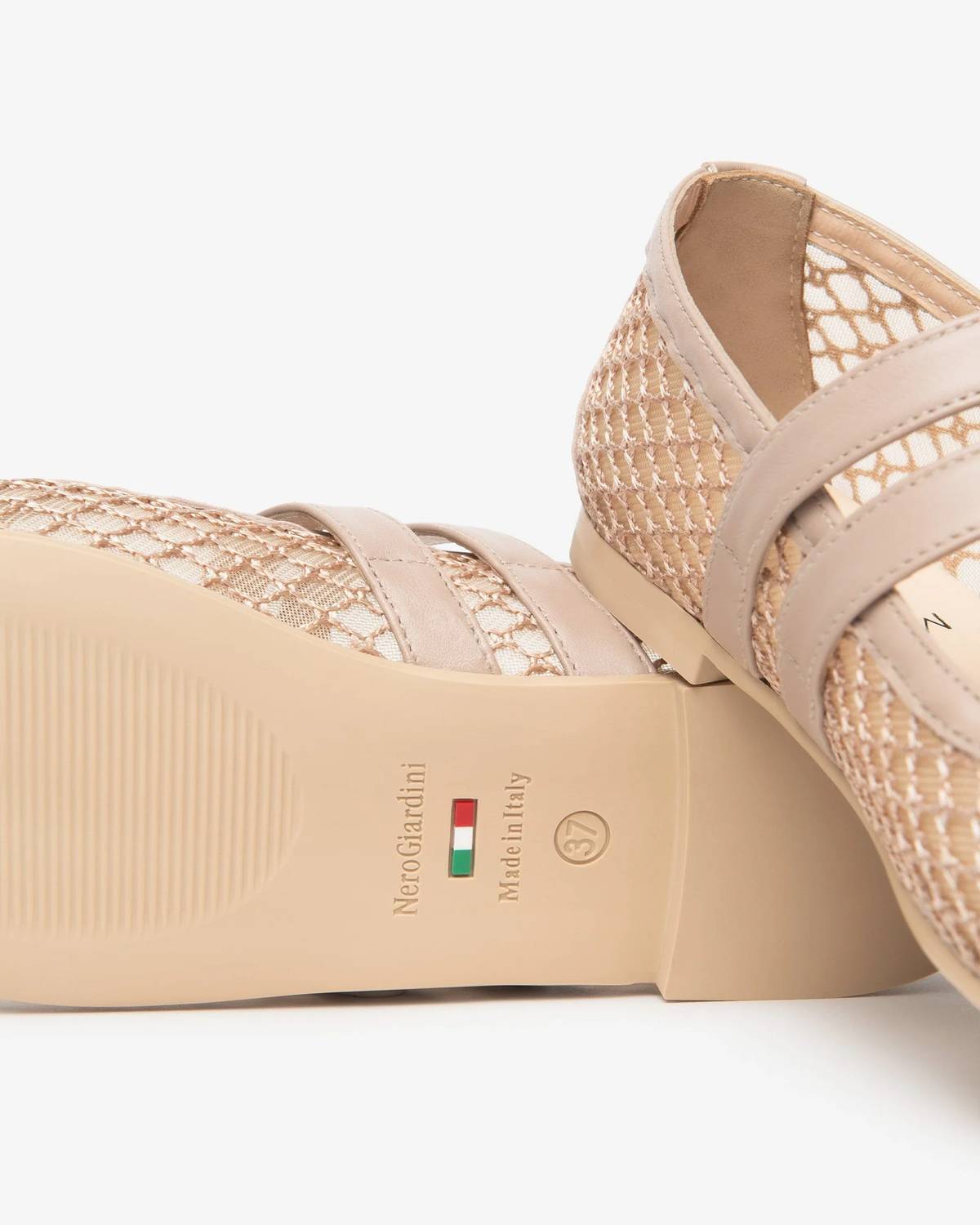 Nerogiardini - Women's Mesh Ballet Flat