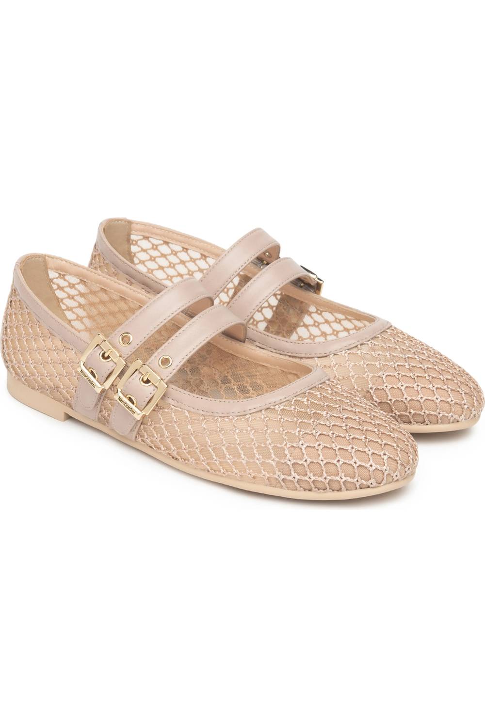 Nerogiardini - Women's Rose Mesh Ballet Flat