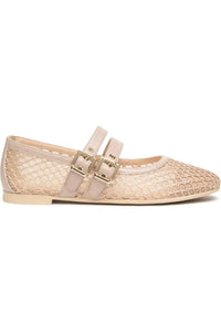 Nerogiardini - Women's Rose Mesh Ballet Flat
