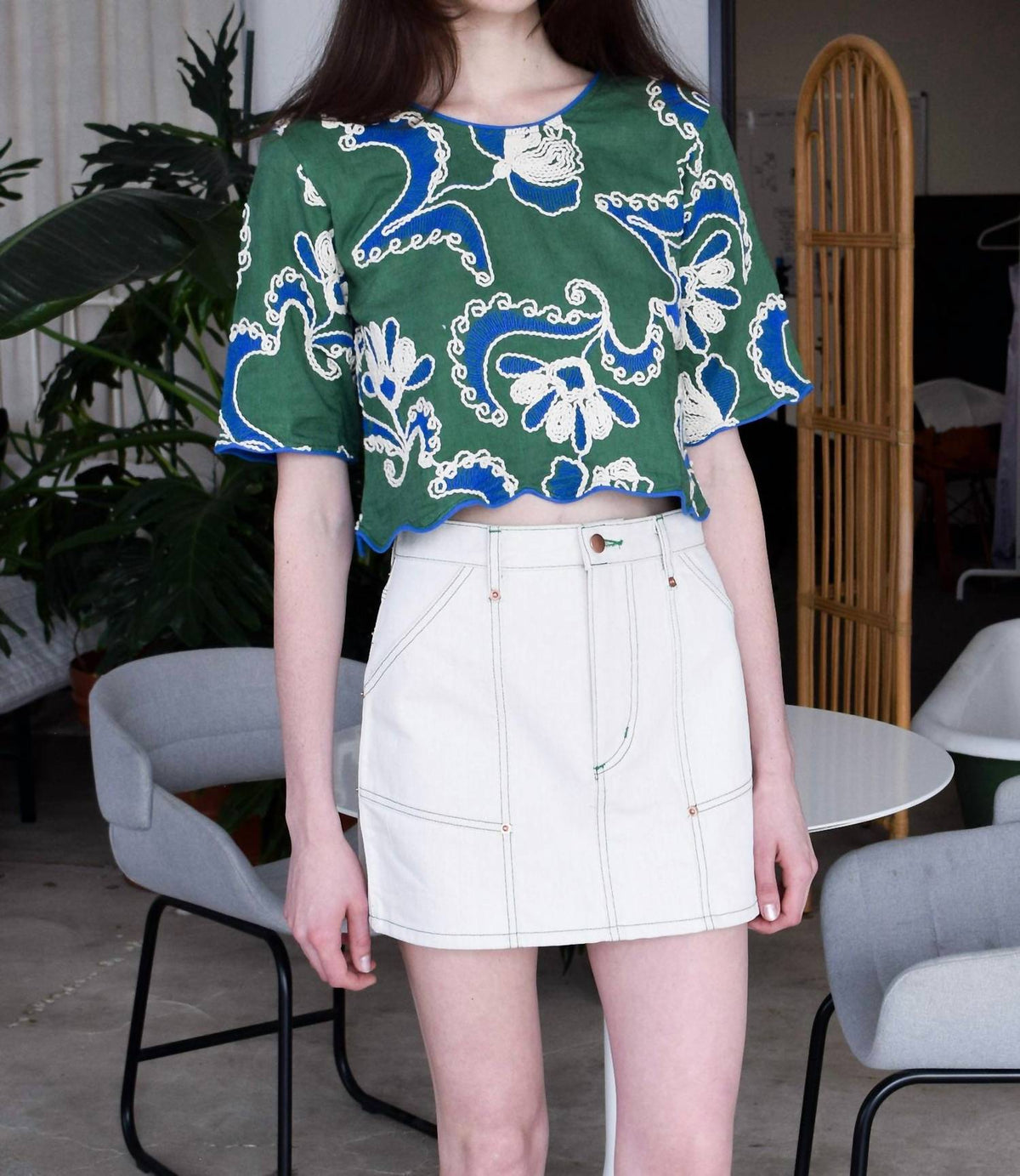 Never A Wallflower - Cargo Skirt