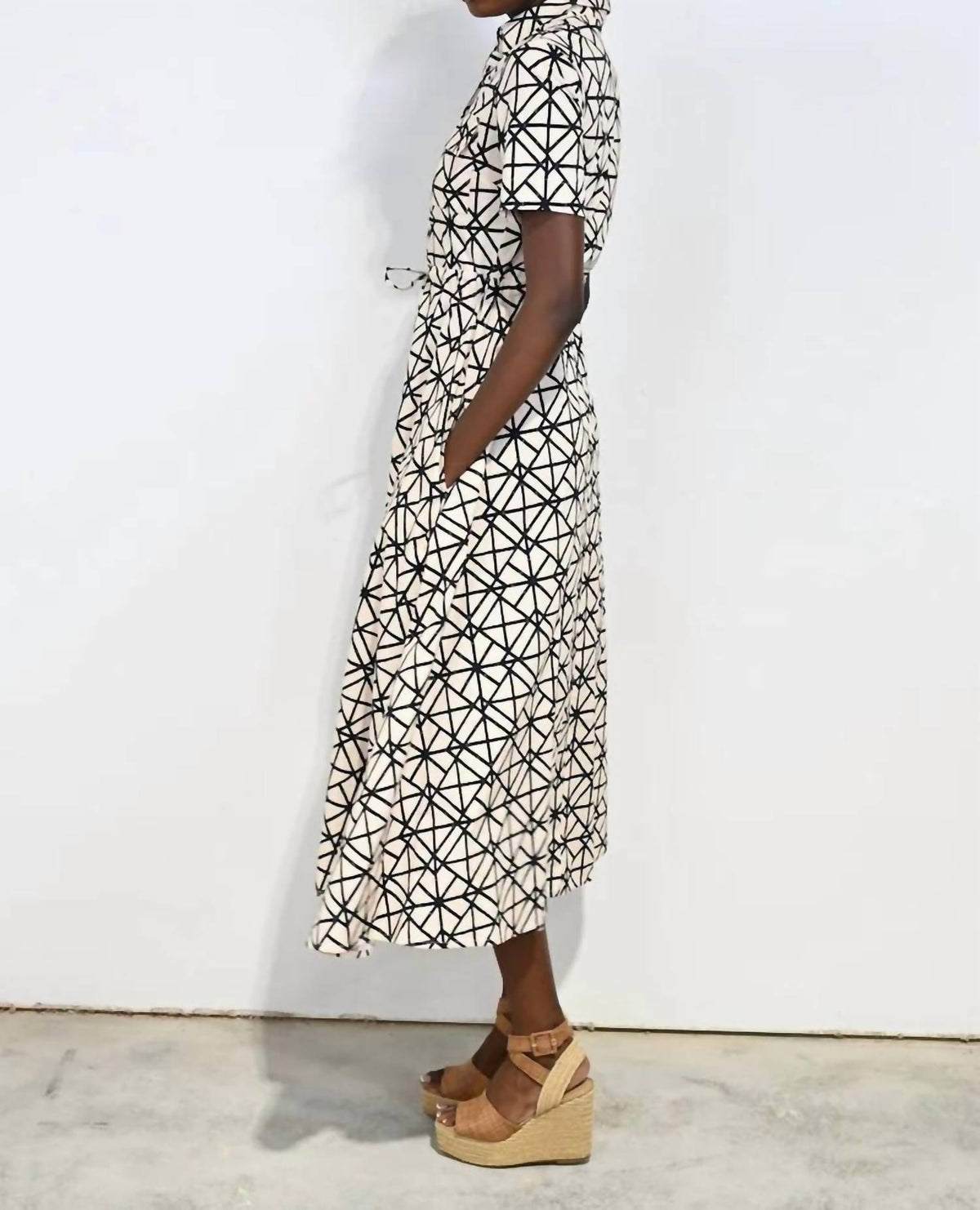 Never A Wallflower - Kelli Short Sleeve Dress