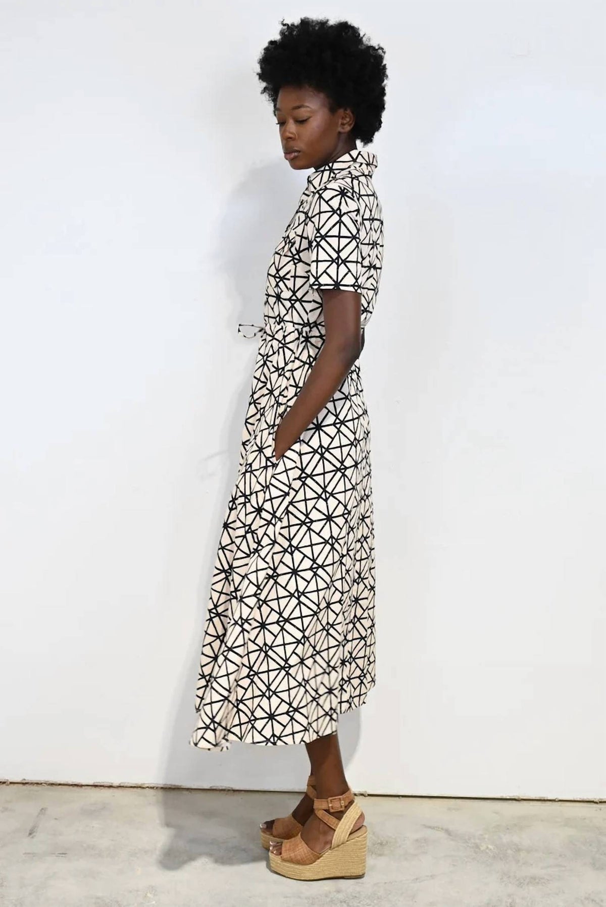 Never A Wallflower - Kelli Short Sleeve Dress