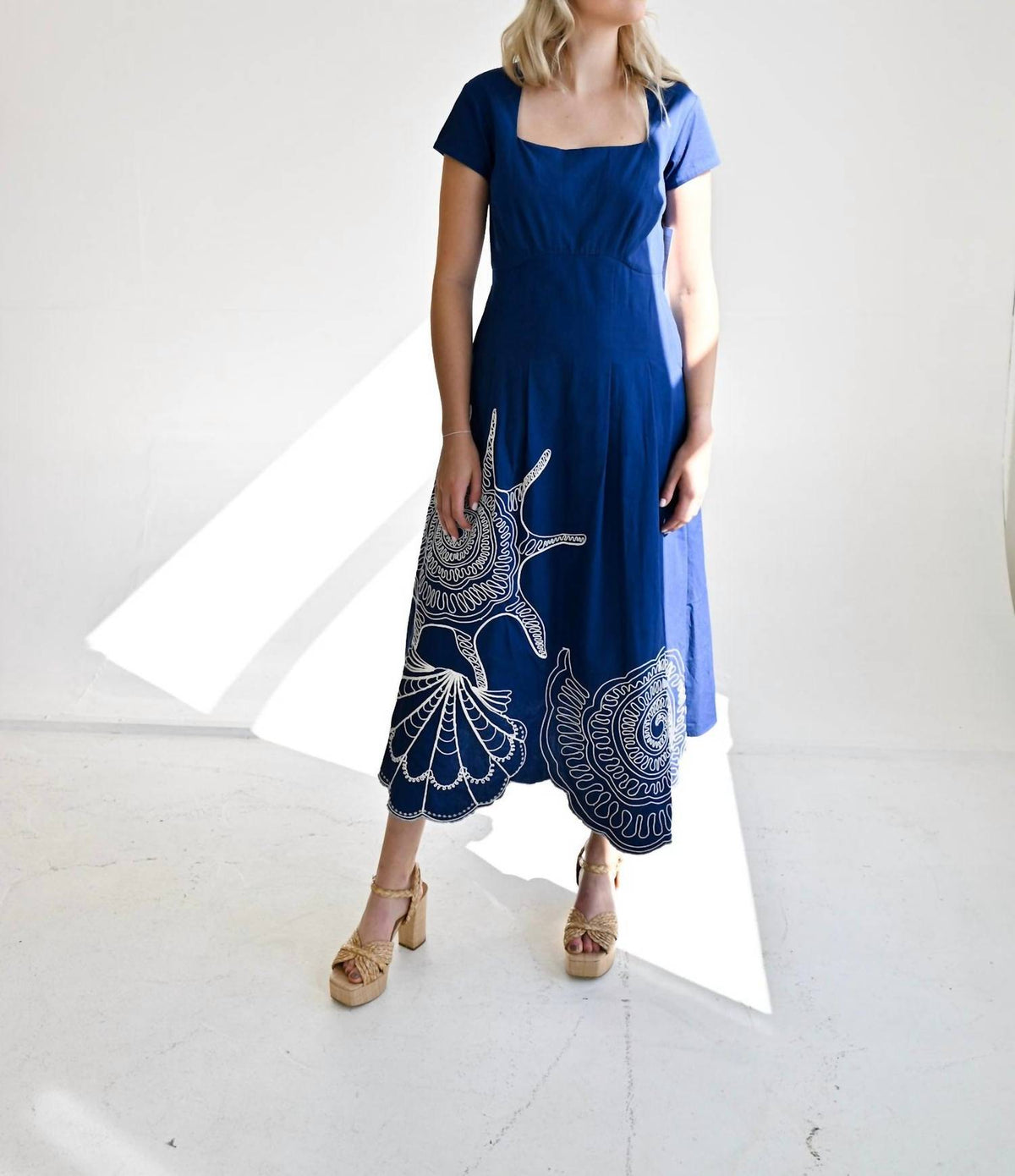 Never A Wallflower - Nautilus Maxi Dress
